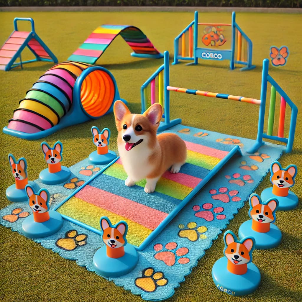 Corgi Agility Training Set