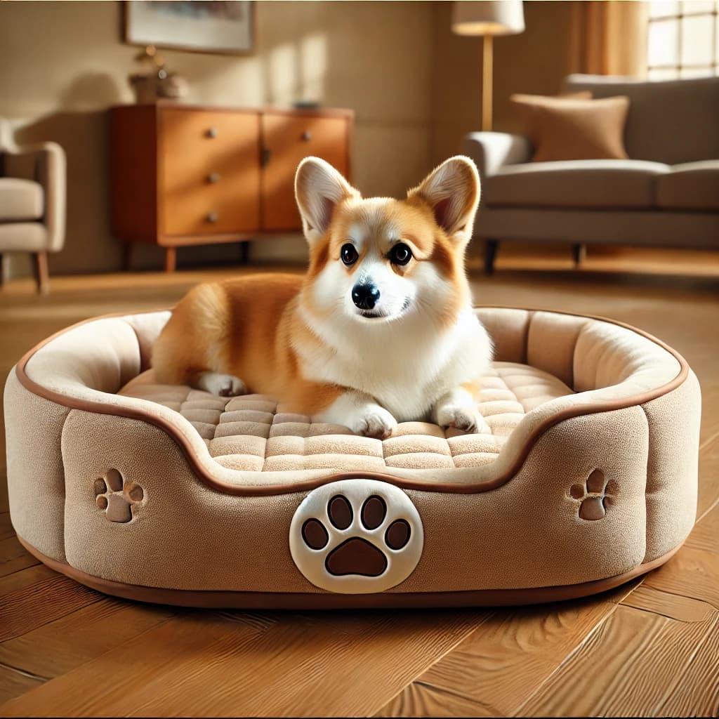 Corgi-Length Orthopedic Bed